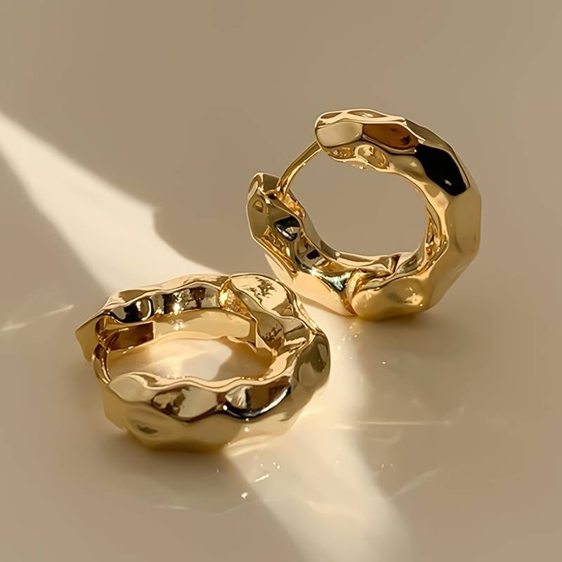 Barrel Ring Earrings - Delicate Earrings