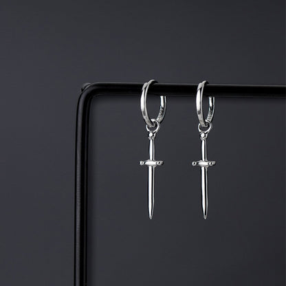 Dagger Earrings - earrings with crossed swords