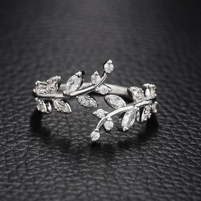 Branch Leaf Ring - Tree Leaf Ring