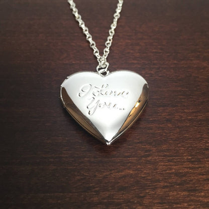 Heart Pendant Necklace - Vintage Locket