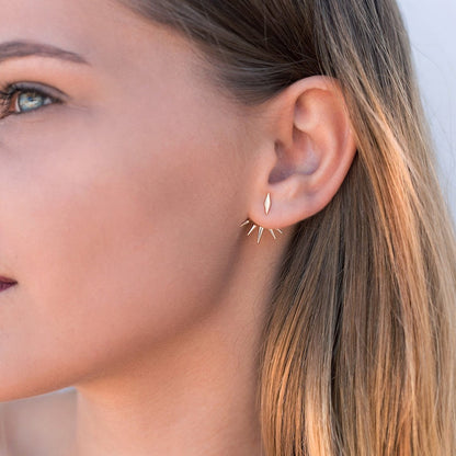 Spike Earrings - Minimalist Earrings