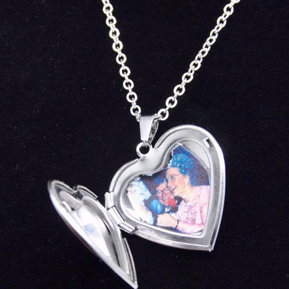 Heart Pendant Necklace - Vintage Locket