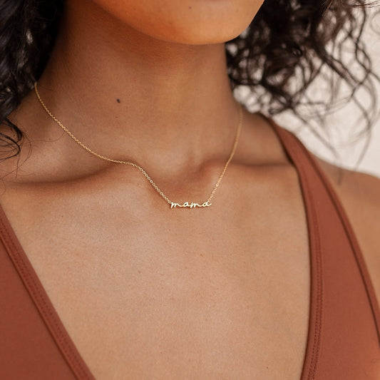 Delicate necklace for mom – Necklace for mom