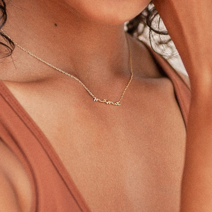 Delicate necklace for mom – Necklace for mom