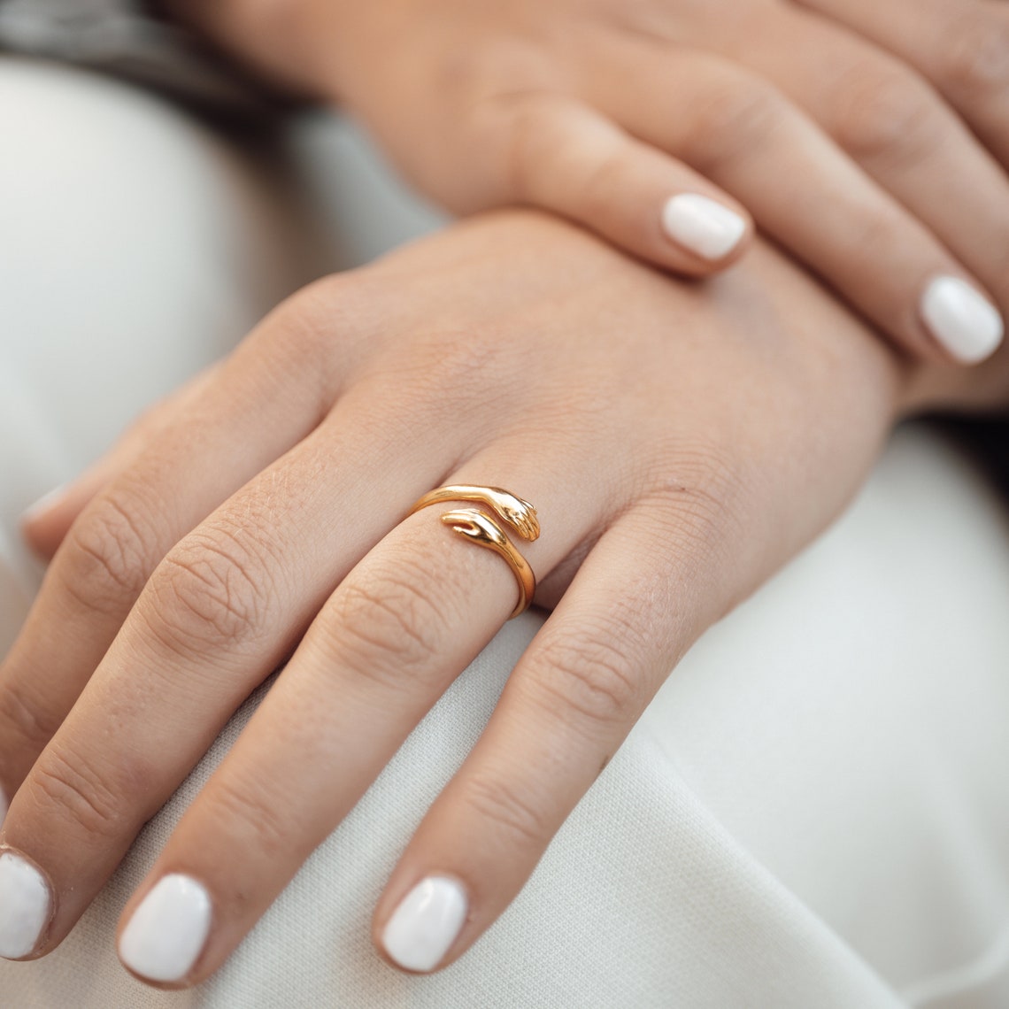 Hug Ring - Hand Hug Ring