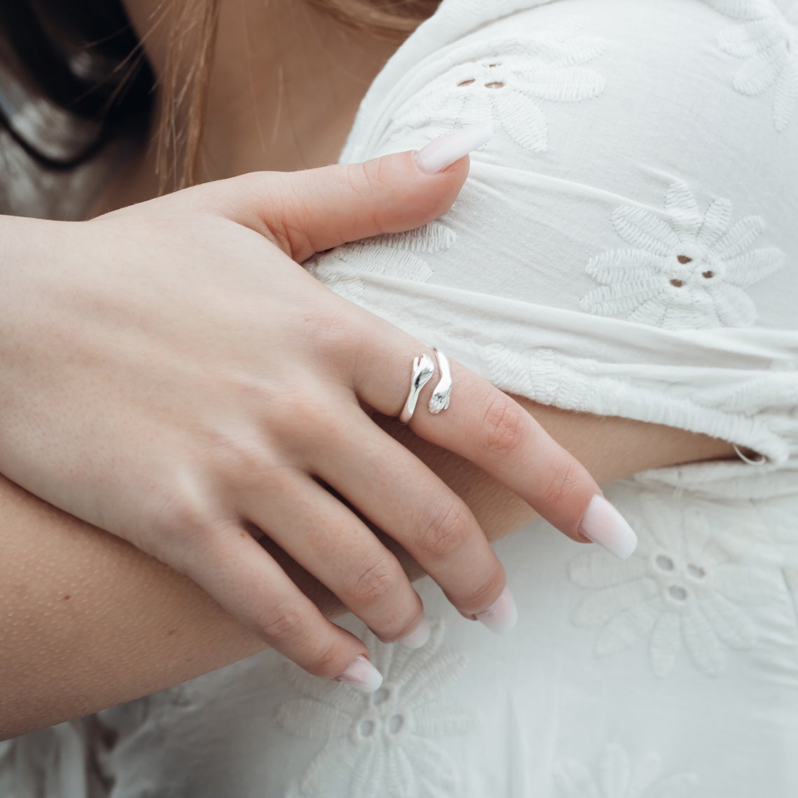 Hug Ring - Hand Hug Ring