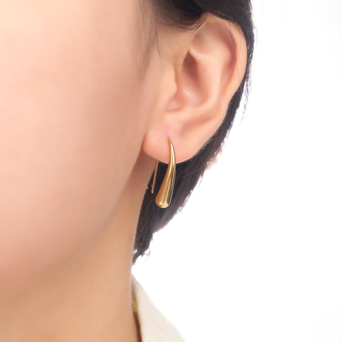 Water Drops - French Hook Earrings
