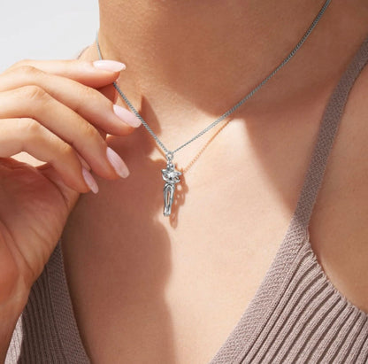 Love Hug Pendant - Couple Hug Necklace