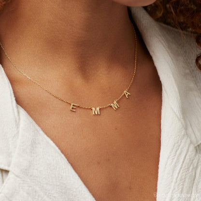 Name Letter Chain – Personalized Name Necklace