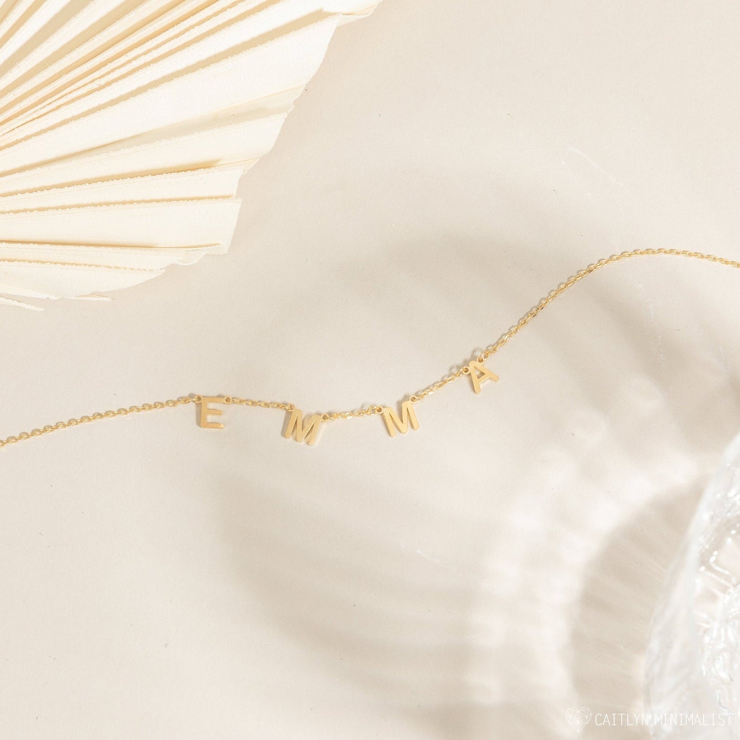 Name Letter Chain – Personalized Name Necklace