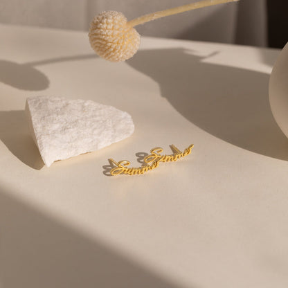 Custom Name Earrings - Minimalist Earrings