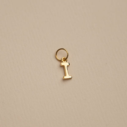 Sabrina - Gold Letter Pendant