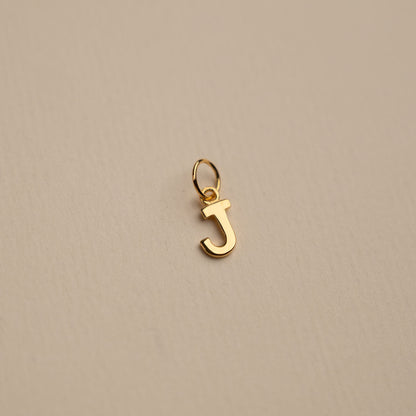 Sabrina - Gold Letter Pendant
