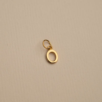 Sabrina - Gold Letter Pendant