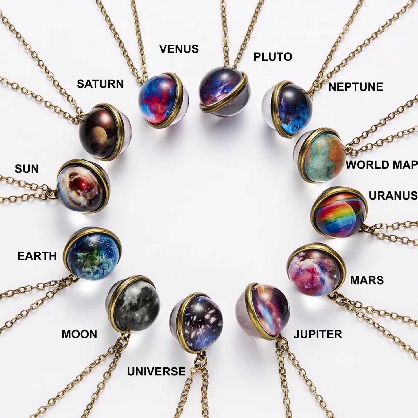 Karima - Solar System Planets Necklace
