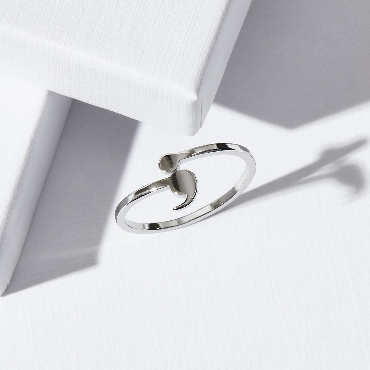 Delicate Semicolon Ring - Resilience Ring