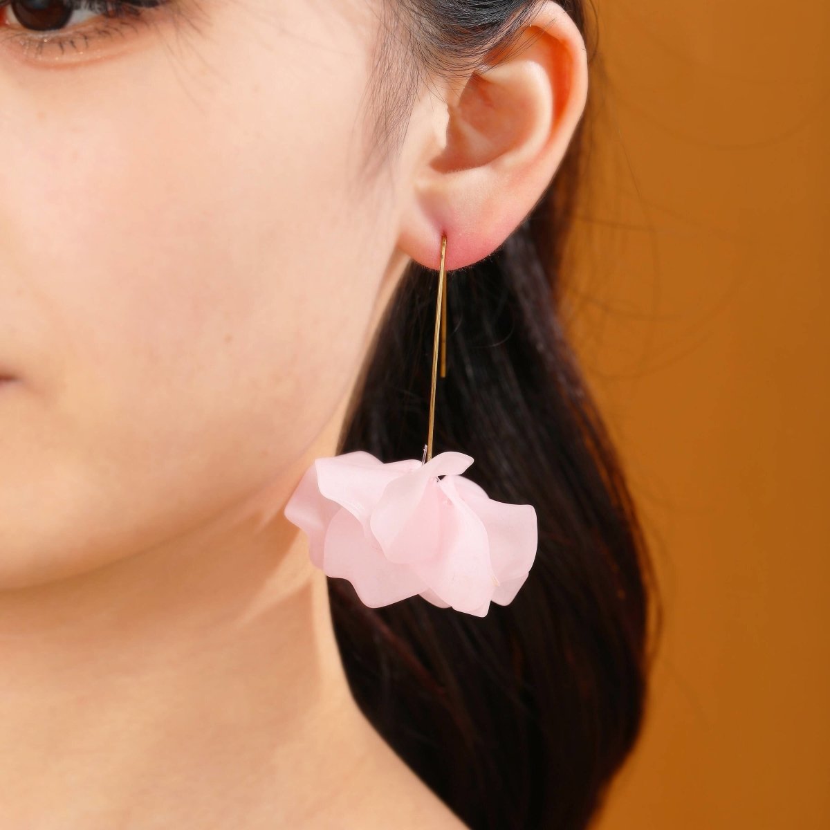 Fariba - Spring Floral Hoop Earrings