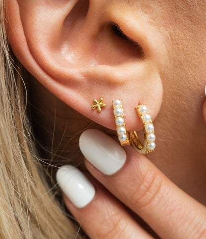 Monica - Mini Floral Earrings