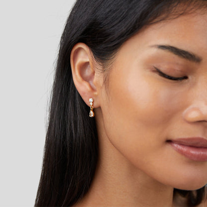 Yarina – Crystal Drop Earrings